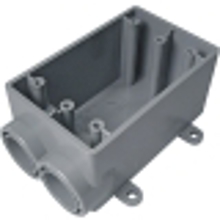 5133542 3/4 In 1-Gang PVC Outlet Box