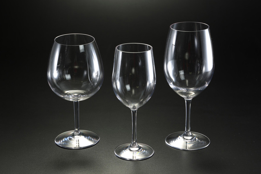 Huang Acrylic H-2559 Water Glass 20 Oz Tritan Dishwasher Safe Clear