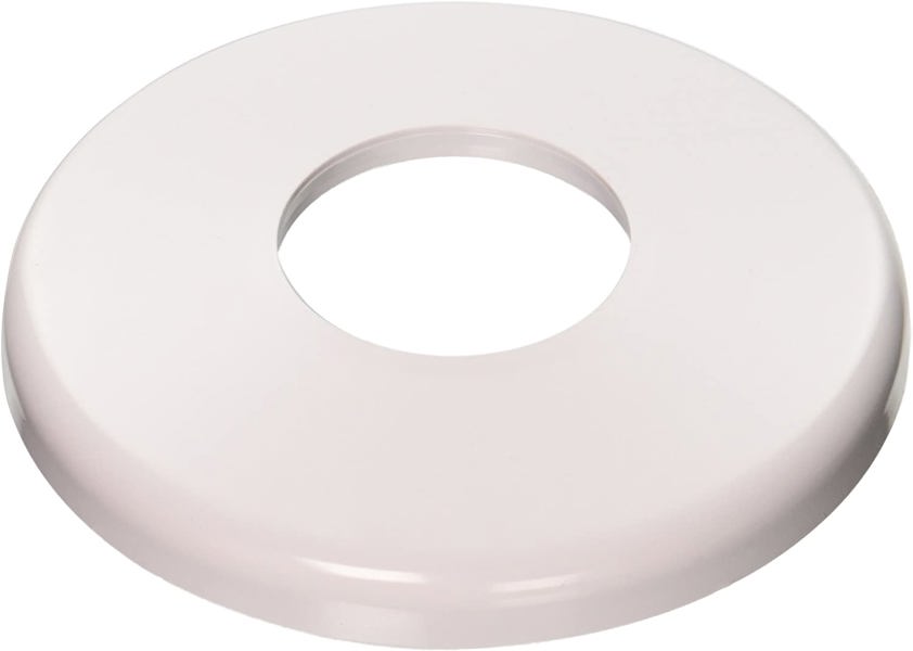 Barnett Brass & Copper BBR 231107 Escutcheon 3/4 In White Polyethylene