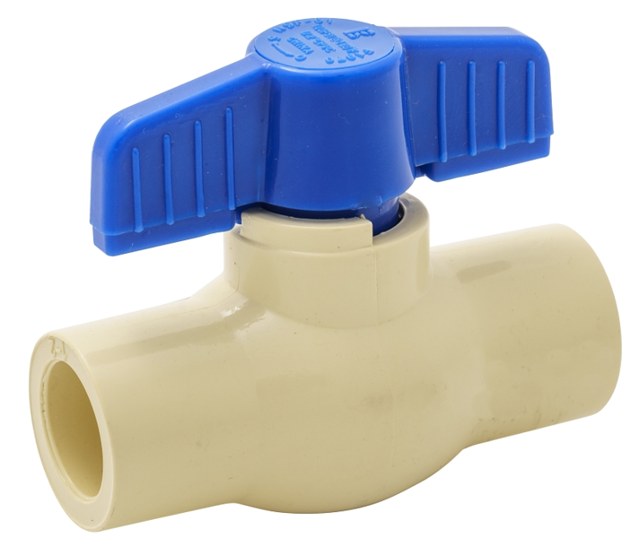 B&K Industries 107-123 Ball Valve 1/2 In CPVC 2 Ports/Ways