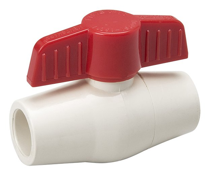 B&K Industries 107-124 / HN CPVC Valve 3/4 In Connection 100 PSI Pressure