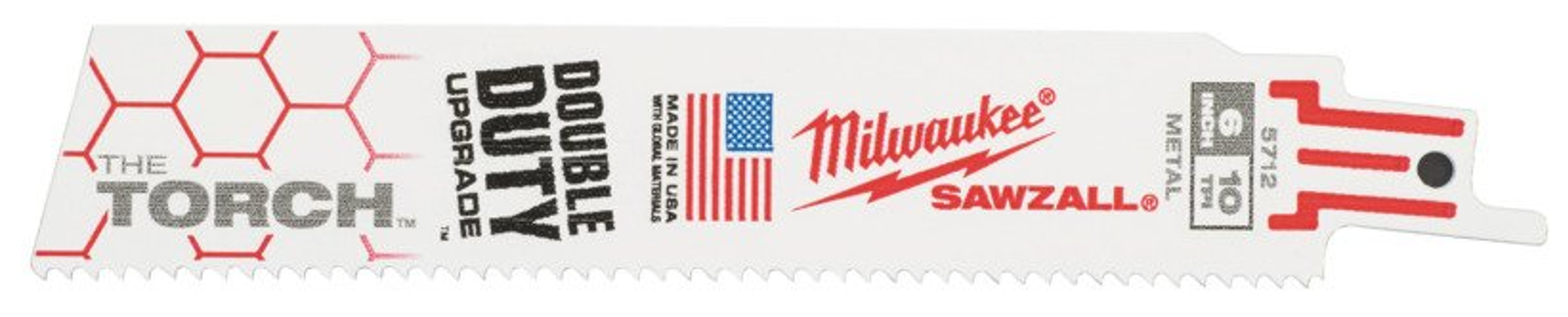 Milwaukee 48-00-5782 Saw Blade 6 Inch 14 TPI Bi-Metal 1 Inch Width Durable Construction