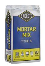 WRB 13080 80 Lb Gray Mortar Mix