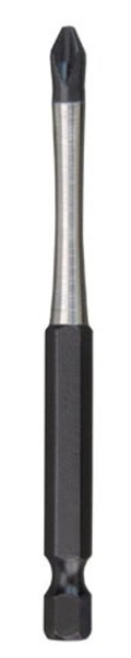 Milwaukee 48-32-4562 Impact Duty Phillips Power Bit 1/4 In Shank 3-1/2 In Overall Length Proprietary Steel