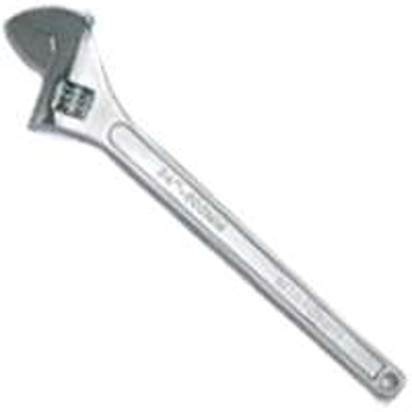 TOOLBASIX JL15024 Adjustable Wrench 24 In 2-7/16 In Jaw Steel Chrome