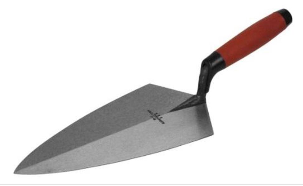 Marshalltown 10189 Brick Trowel 9.5 Inch Philadelphia Pattern Durasoft Handle