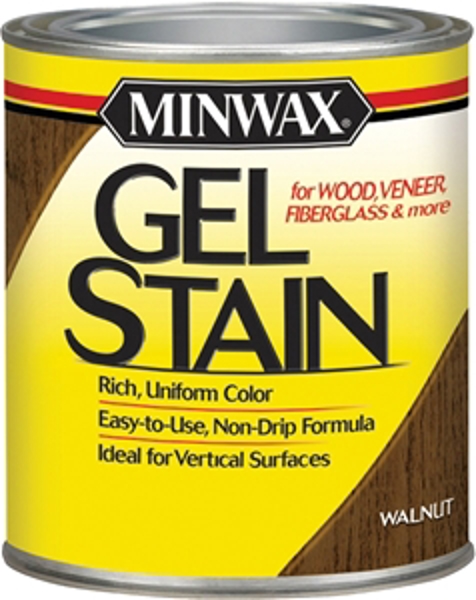 Minwax 6606000 Gel Stain 1 Qt Solvent Based Walnut