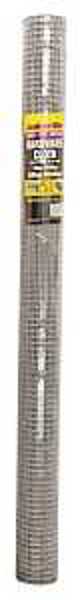 Jackson Wire 11031713 Hardware Cloth 1/2 In x 48 In 19 Gauge Galvanized 10 Feet