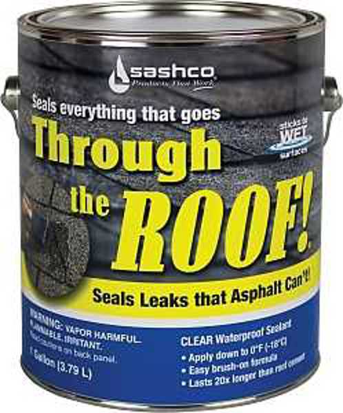 Sashco Sealants 14004 Clear Sealant 1 Gal