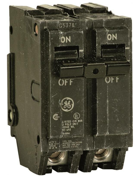 ABB INDUSTRIAL SOLUTION THQL2150A 2-Pole Circuit Breaker 50A Feeder 120/240V Non-Interchangeable Trip Plug