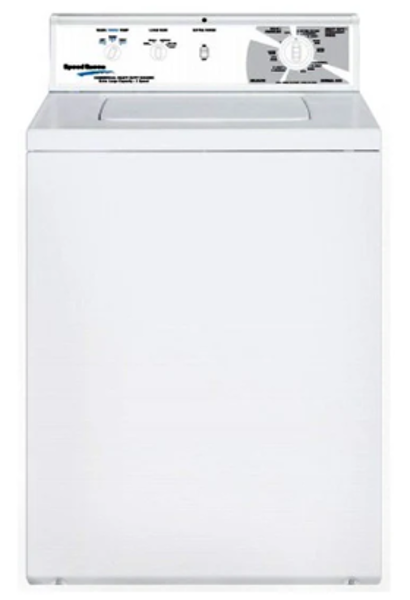 Speed Queen LWN311SP111NW22 Top Load Washer 3.3 Cu Ft Capacity Stainless Steel Tub White with 3 Temperatures