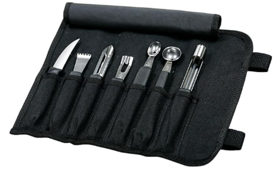 Mercer Culinary M40000 Garnishing Set 8 Pc