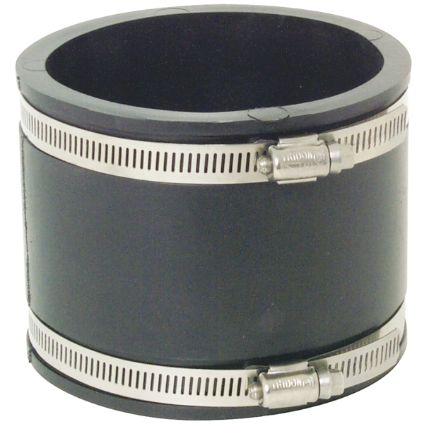 Fernco, Inc. P1056-44 Flex Coupling 4 In 4.3 PSI Pressure