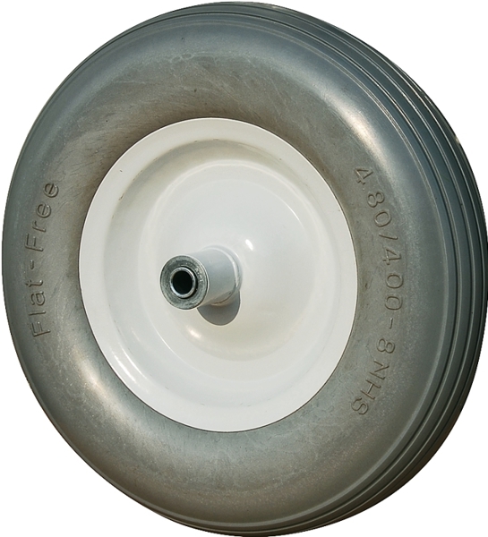 PROSOURCE PR1602 Wheel Replacement Flat Free Wheelbarrow 4.80/4.00-8