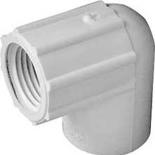 435506 Pipe Elbow PVC 1/2In 90 Degree