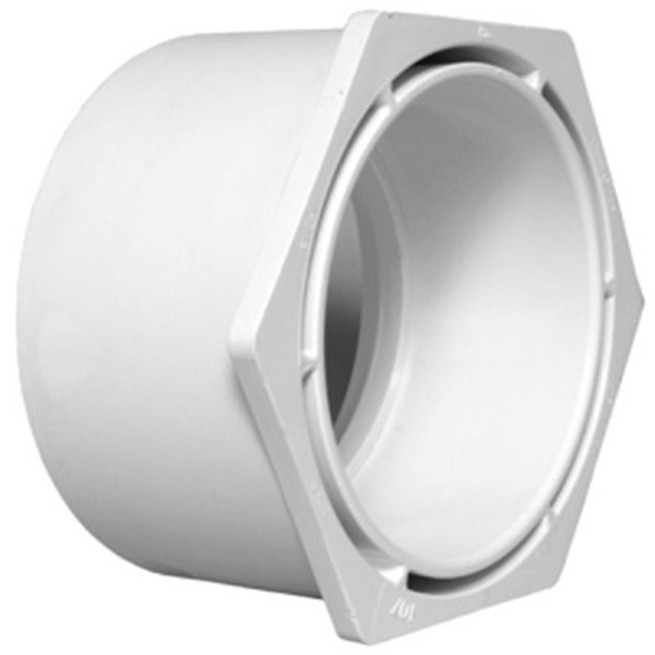 IPEX USA LLC-CANPLAS 70242 DWV Reducing Hub Bushing 4x2 PVC Red