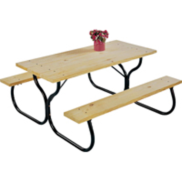 Seasonal Trends FC-30 Picnic Table Frame Kit Black