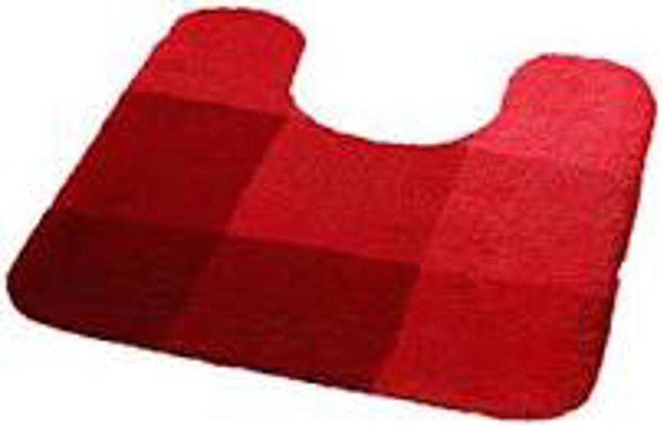 Log Cabin Rug Contour 21 X 24 Red