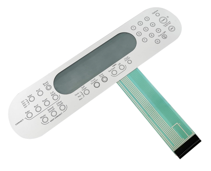 Whirlpool Repair Parts WP9756595ES Switch Membrane User Interface