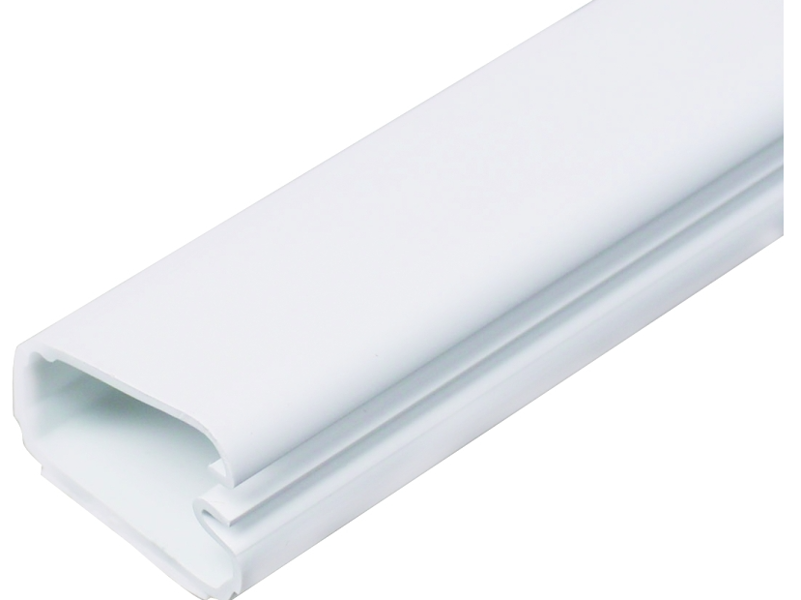 Wiremold Company C50 Hinged Wire Channel 5 Cord White