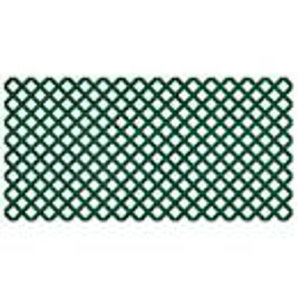 Boise Cascade JOG LAT48RD-FG PVC Lattice 4x8 Forest Green