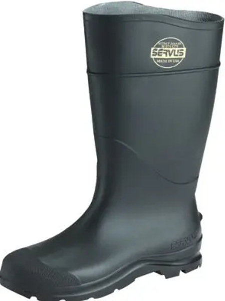 Norcross Safety 18822-12 High Knee Boots Size 12 Black PVC