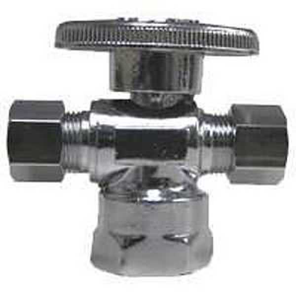 Plumb Pak PP20127LF/PBWT113 Valve Supply Straight 1/2 In X 3/8 In X 3/8 In