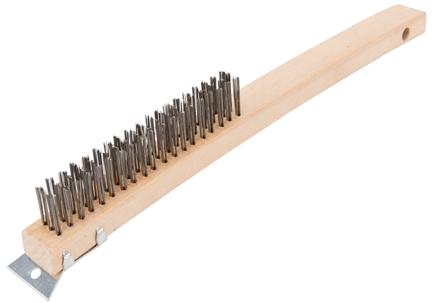 ProSource WBO1319S Wire Brush 1-1/2 In Hardwood Handle