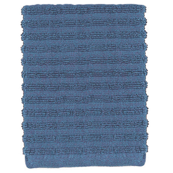 RITZ 229-24 Solid Dish Cloth 100% Cotton Terry Blue