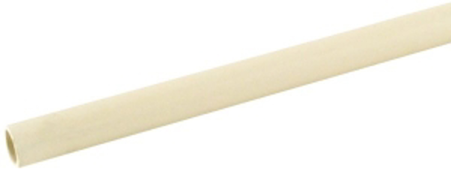 Cresline CPVC 12 Pipe 1/2 In x 10 Ft SDR11 Solvent Weld Tan and Yellow Plain Buff