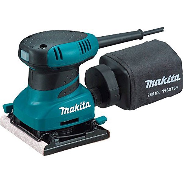 Makita Tools BO4556 Finishing Sander 2 Amp 4-3/8 In x 4 In (112 mm x 102 mm)