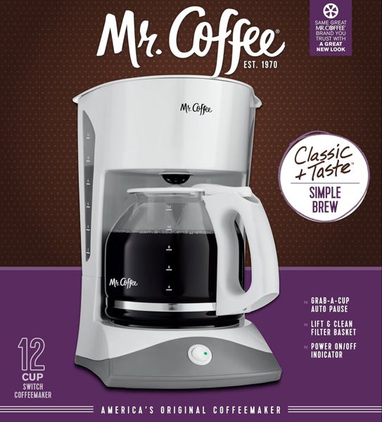 Sunbeam Rival SK12-NP Manual Coffeemaker 12 Cup White