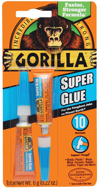 Gorilla Glue Company 7800109 Super Glue 3G Liquid Squeeze Tube White