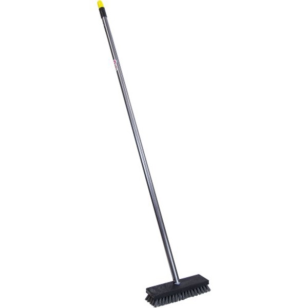 Quickie Manufacturing 208ZQK Deck Scrub Brush Black Gray Pro