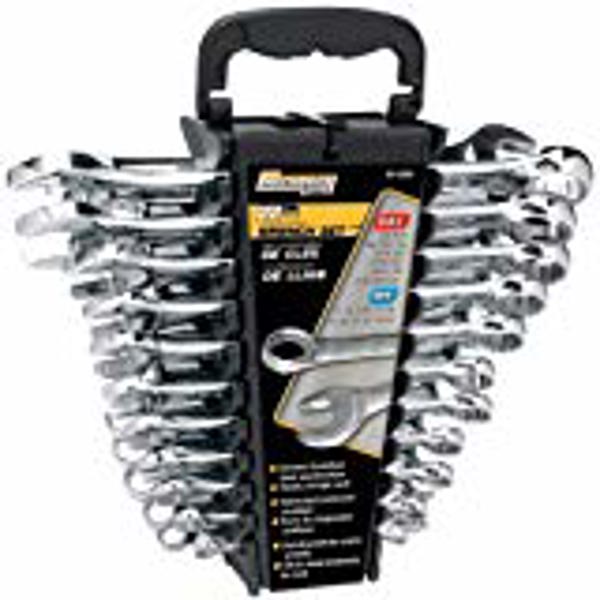 Performance Tools W1069 Wrench Set 22 Piece SAE and Metric