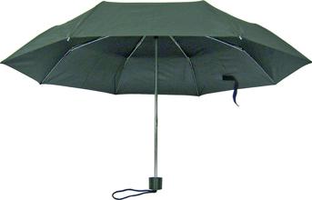 123 Mini Black Umbrella 19.5 In