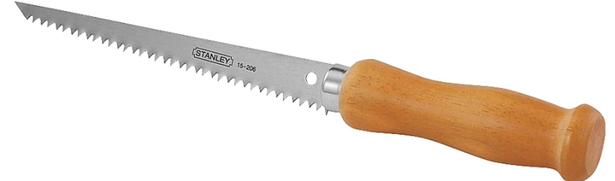 Stanley Tools 15-206 Jab Saw 6 In Hardwood Handle 8 TPI