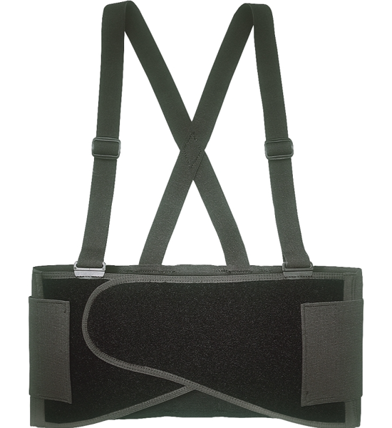 HULTAFORS 5000L Large Back Support Belt 38-47 Inch Waist Black