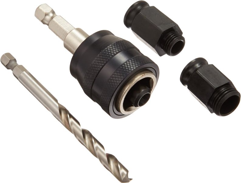 Diablo DHSAR375 Hole Saw Arbor 3/8 In with HSS-G Pilot Drill and 2 Adapter Nuts