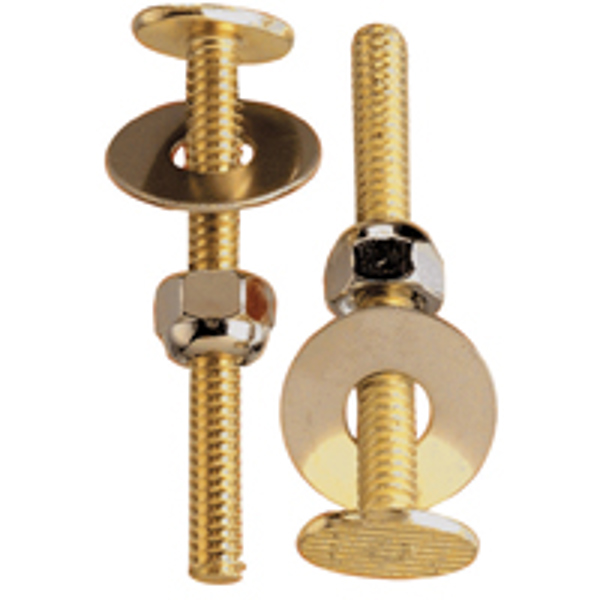 Plumb Pak PP835-16 Toilet Bolts 1/4-20 X 2-1/4 In