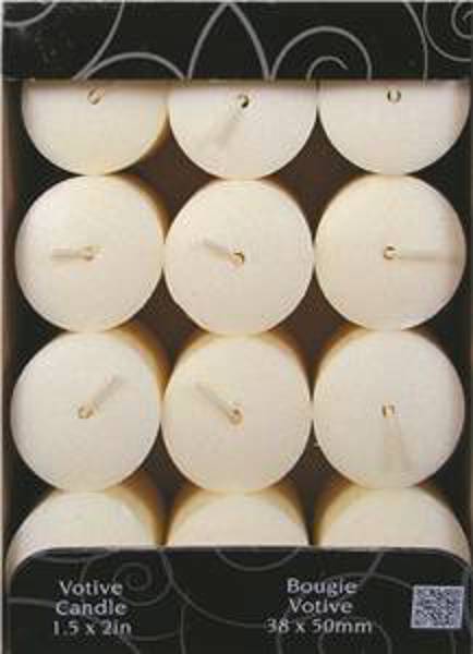 Candle-Lite Company 1276570 Votive Scented Candle Creamy Vanilla Swirl