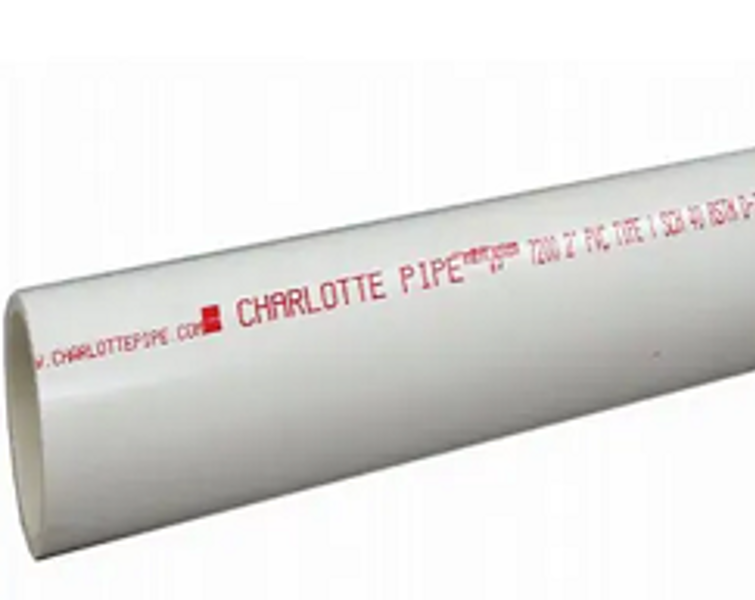 SCH40 Charlotte PP 40210 Water Pipe 2 X 10 Schedule 40 111 Per Bundle
