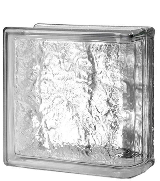 Glass Block Supply LLC GLA GBWS884CTEND Cortina End 8X8 Standard 8 Per Case
