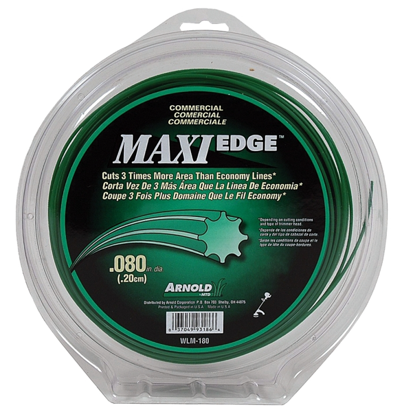 ARNOLD CORP WLM-180 Commercial Grade Trimmer Line .080 280 Ft Refills