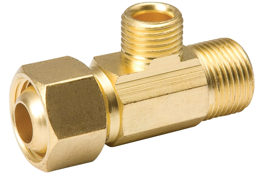 B&K Industries 993-016NL Adapter 3/8 Inch Compression Brass