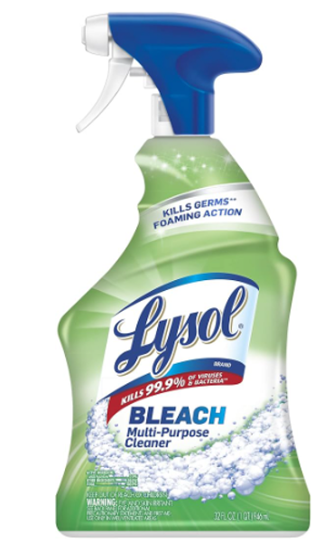 LYSOL CELD78914 All Purpose Cleaner 32 Oz Bleach Scented Multi Surface Cleaner