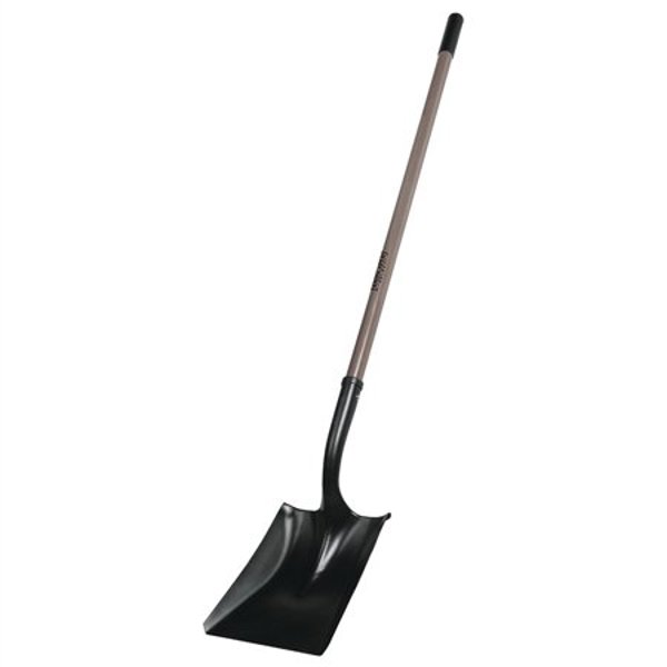 Landscapers Select 33297PRC-FP Square Shovel 47 In Fiberglass Handle