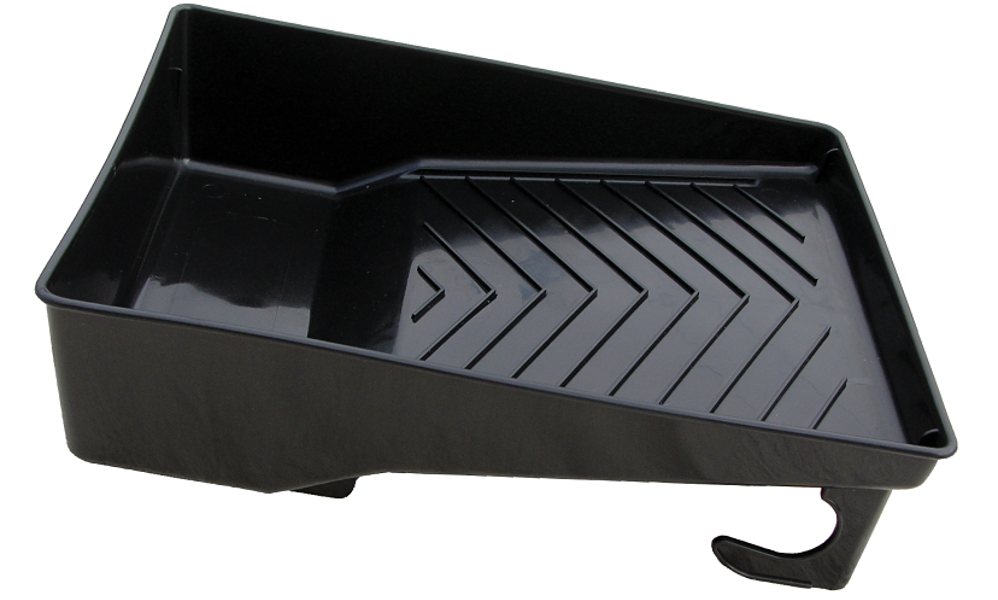 Encore Plastics 1044682 Paint Tray 3 Qt Black Plastic Durable Lightweight Easy to Clean