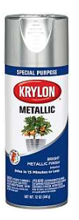 K01401777 12 Oz Paint Spray Silver Bright Gloss