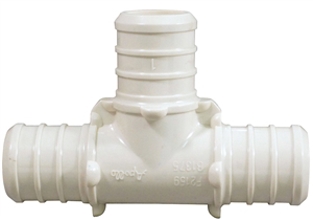 PXPAT125PK Hose Tee 1/2 In PEX Barb
